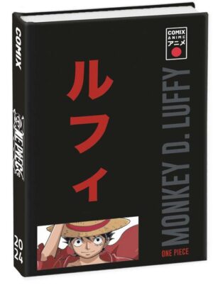 Diario 2024 - One Piece - Monkey D. Luffy - Linea Scuola Comix Anime - Franco Cosimo Panini Editore