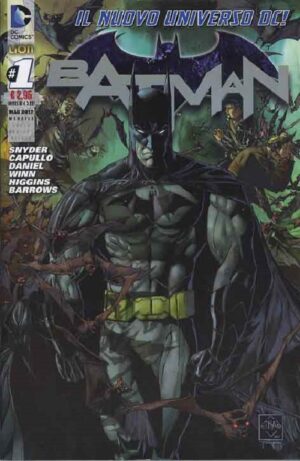 Batman 1 (58) - Super Variant Silver - RW Lion - Italiano