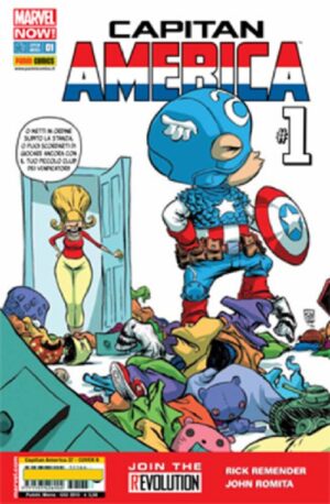 Capitan America 1 (37) - Cover B - Panini Comics - Italiano