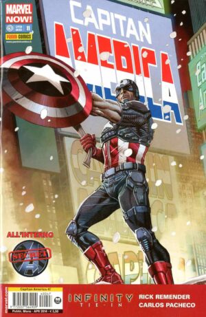 Capitan America 11 (47) - Panini Comics - Italiano