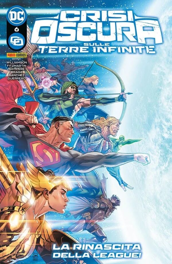 Crisi Oscura sulle Terre Infinite 6 - DC Crossover 29 - Panini Comics - Italiano