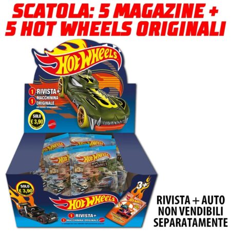 Hot Wheels Box Magazine 5 - Panini Comics - Italiano