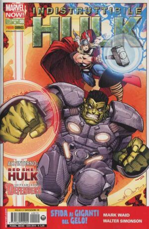 Indistruttibile Hulk 6 - Hulk e i Difensori 19 - Panini Comics - Italiano