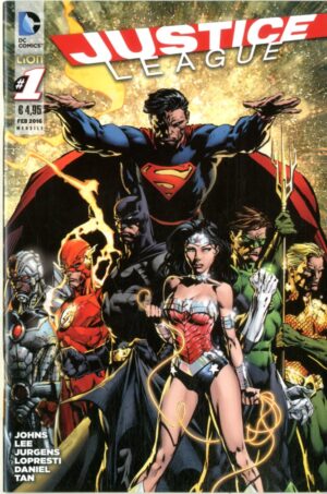 Justice League 1 - Terza Ristampa - RW Lion - Italiano