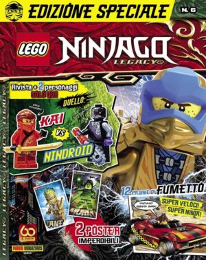 LEGO Ninjago Legacy 6 - Panini Blocks Iniziative 43 - Panini Comics - Italiano