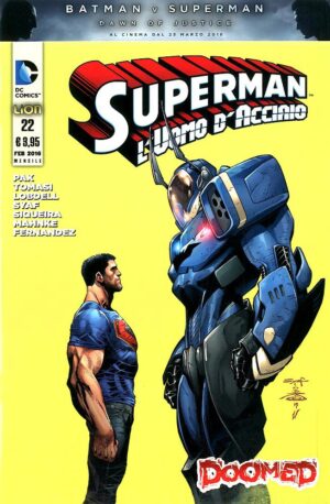 Superman - L'Uomo d'Acciaio 22 - RW Lion - Italiano