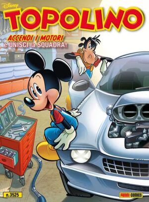 Topolino 3525 - Cover Topolino - Panini Comics - Italiano