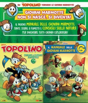 Topolino - Supertopolino 3362 + Il Manuale Delle Giovani Marmotte 1 - Panini Comics - Italiano