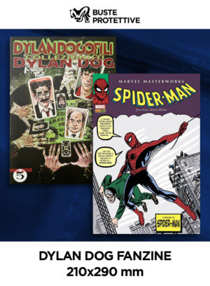 Dylan Dog Fanzine - 210x290 - Buste Protettive Fumetti - Confezione da 100 - WR Buste