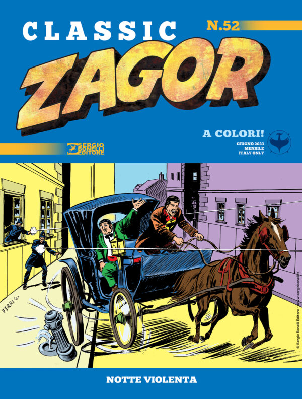 Zagor Classic 52 - Notte Violenta - Sergio Bonelli Editore - Italiano