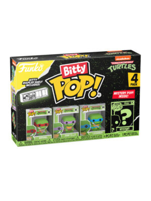 Teenage Mutant Ninja Turtles 8-Bit (4 Pk) - Funko Bitty POP! - Bitty