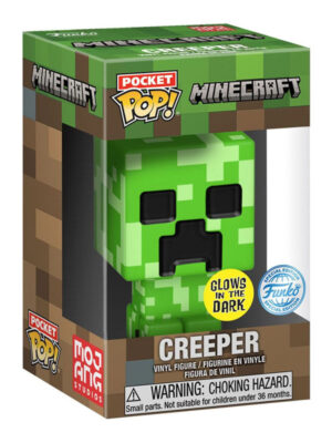 Minecraft - Pocket POP! e Kids Tee Box Blue Creeper