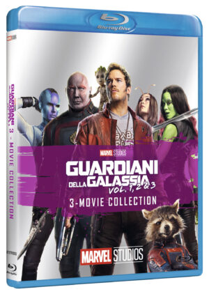 Guardiani della Galassia Vol. 1-2-3 - 3 Blu-Ray - Marvel Studios - Italiano / Inglese