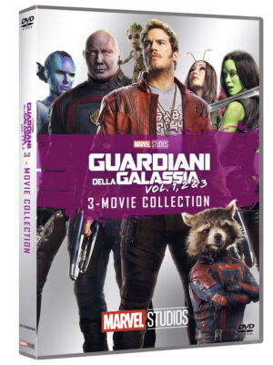 Guardiani della Galassia Vol. 1-2-3 - 3 DVD - Marvel Studios - Italiano / Inglese