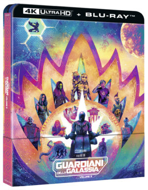 Guardiani della Galassia Vol. 3 - Steelbook - 4K Ultra HD + Blu-Ray HD - Marvel Studios - Italiano / Inglese