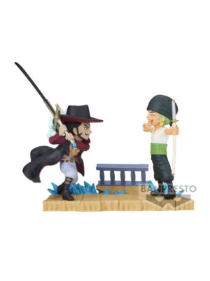 One Piece - Banpresto - World Collectable Figure Log Stories - Roronoa Zoro Vs Dracule.Mihawk