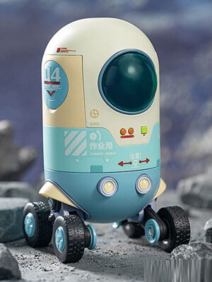 Original Character Topupu Robot Plastic Model Kit Alloy Articulated Assemblable Model 12 cm