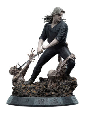 The Witcher Geralt the White Wolf - Statue 1/4 - 51 cm