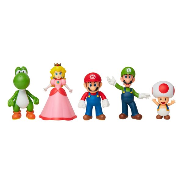 World of Nintendo Super Mario Mario and Friends Mario Luigi Peach Yoshi Toad