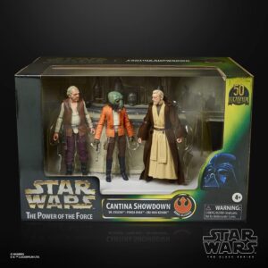 Star Wars – The Power Of The Force – Cantina Showdown Set – Sw A New Hope Black Series Cee tag4