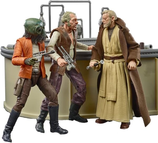 Star Wars - The Power Of The Force - Cantina Showdown Set - Sw A New Hope Black Series Cee