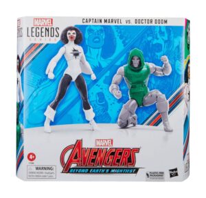 Avengers Marvel Legends - Action Figures Captain Marvel vs. Doctor Doom 15 cm