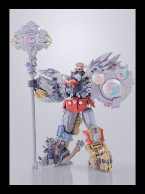 Disney DX Chogokin - Action Figure Super Magical Combined King Robo Micky e Friends Disney 100 Years of Wonder 22 cm