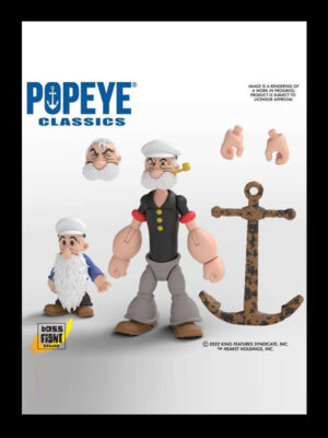 Popeye - 2 Poopdeck Pappy - Action Figure