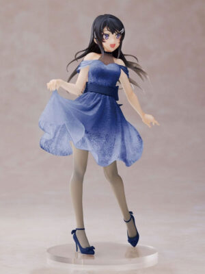 Rascal Does Not Dream of Bunny Girl Senpai - Mai Sakurajima Clear Dress Ver. Renewal Edition 20 cm - PVC Statue