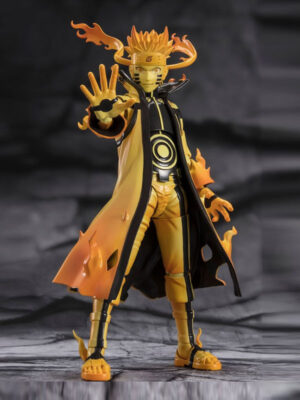 Naruto Uzumaki (Kurama Link Mode) S.H. Figuarts - Action Figure - Courageous Strength That Binds 15 cm