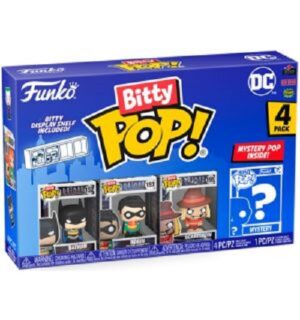 DC - Batman / Robin / Scarecrow - 4 Pack - Funko Bitty POP!