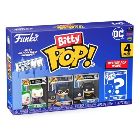 DC - The Joker / Batgirl / Batman - 4 Pack - Funko Bitty POP!