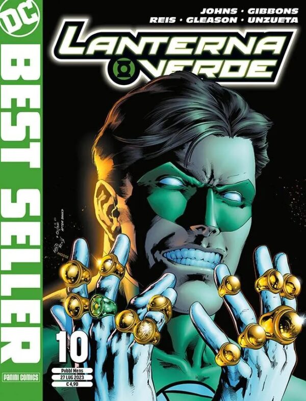 Lanterna Verde di Geoff Johns 10 - DC Best Seller Nuova Serie 31 - Panini Comics - Italiano