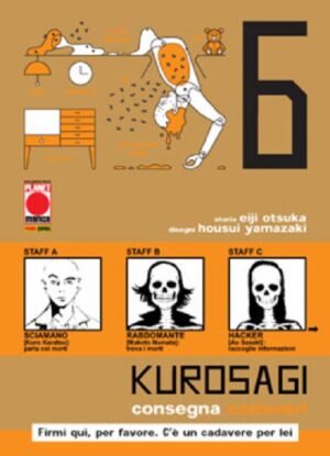 Kurosagi - Consegna Cadaveri 6 - Panini Comics - Italiano
