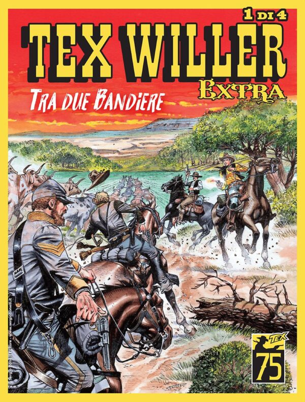 Tex Willer Extra 8 - Tra due Bandiere - Sergio Bonelli Editore - Italiano