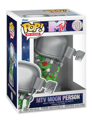 MTV 40th - Mtv Moon Person - Funko Pop! #201) - Ad Icons