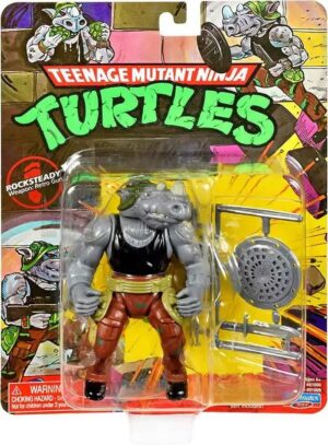 Teenage Mutant Ninja Turtles Rocksteady Action Figure 10 cm