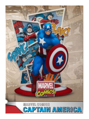 Marvel Comics - Captain America 16 cm - D-Stage PVC Diorama