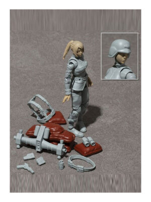 Mobile Suit Gundam - Earth United Army Soldier 03 10 cm - G.M.G. Action Figure