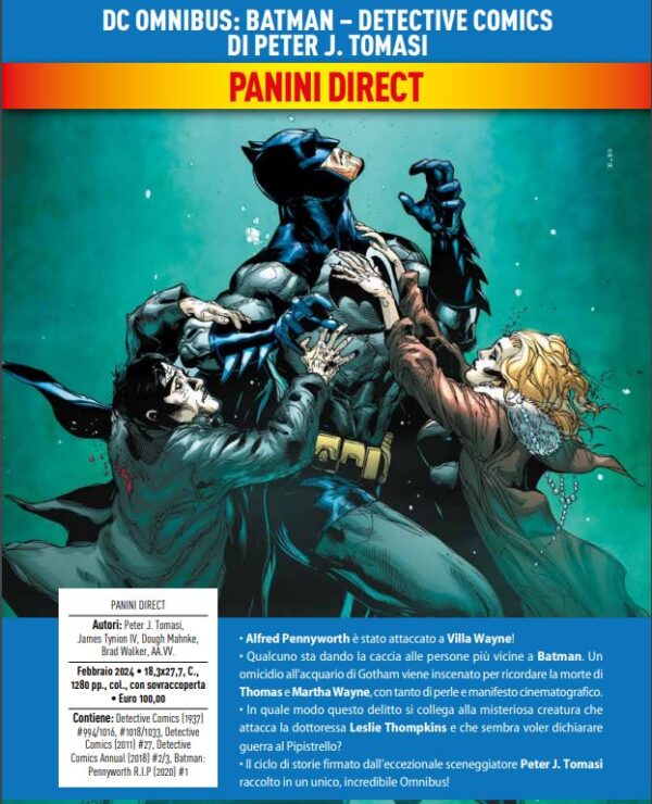Batman - Detective Comics di Peter J. Tomasi - DC Omnibus - Panini Comics - Italiano