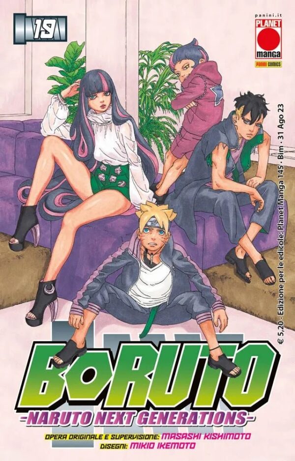 Boruto - Naruto Next Generations 19 - Planet Manga 145 - Panini Comics - Italiano