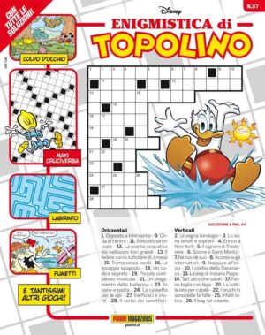 Enigmistica di Topolino 57 - Panini Comics - Italiano