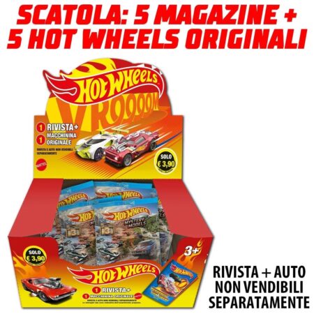 Hot Wheels Box Magazine 6 - Panini Comics - Italiano