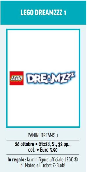 LEGO Dreamzzz 1 - Panini Dreams 1 - Panini Comics - Italiano