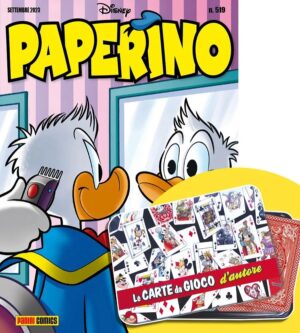 Paperino 519 + Box in Metallo Carte d'Autore - Panini Comics - Italiano