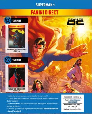 Superman 1 (54) - Variant B Andy Kubert - Italiano