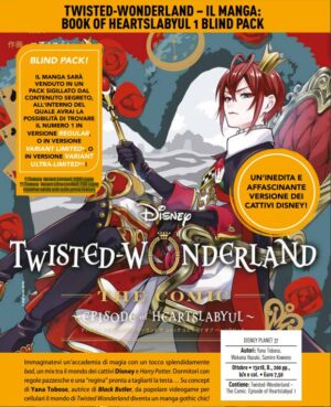 Twisted-Wonderland - Il Manga: Book of Heartsylabul 1 - Blind Pack - Italiano