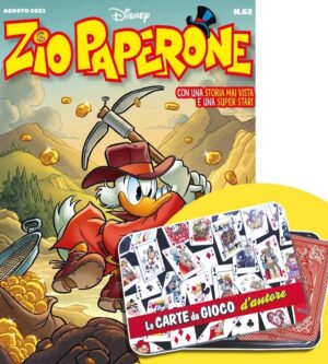Zio Paperone 62 + Box in Metallo Carte d'Autore - Panini Comics - Italiano