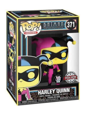 DC Comics Series - Harley Quinn (Black Light) - Funko POP! #371 - Heroes