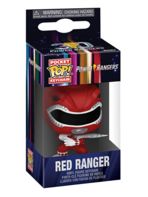Power Rangers - Red Ranger - Portachiavi Funko POP!